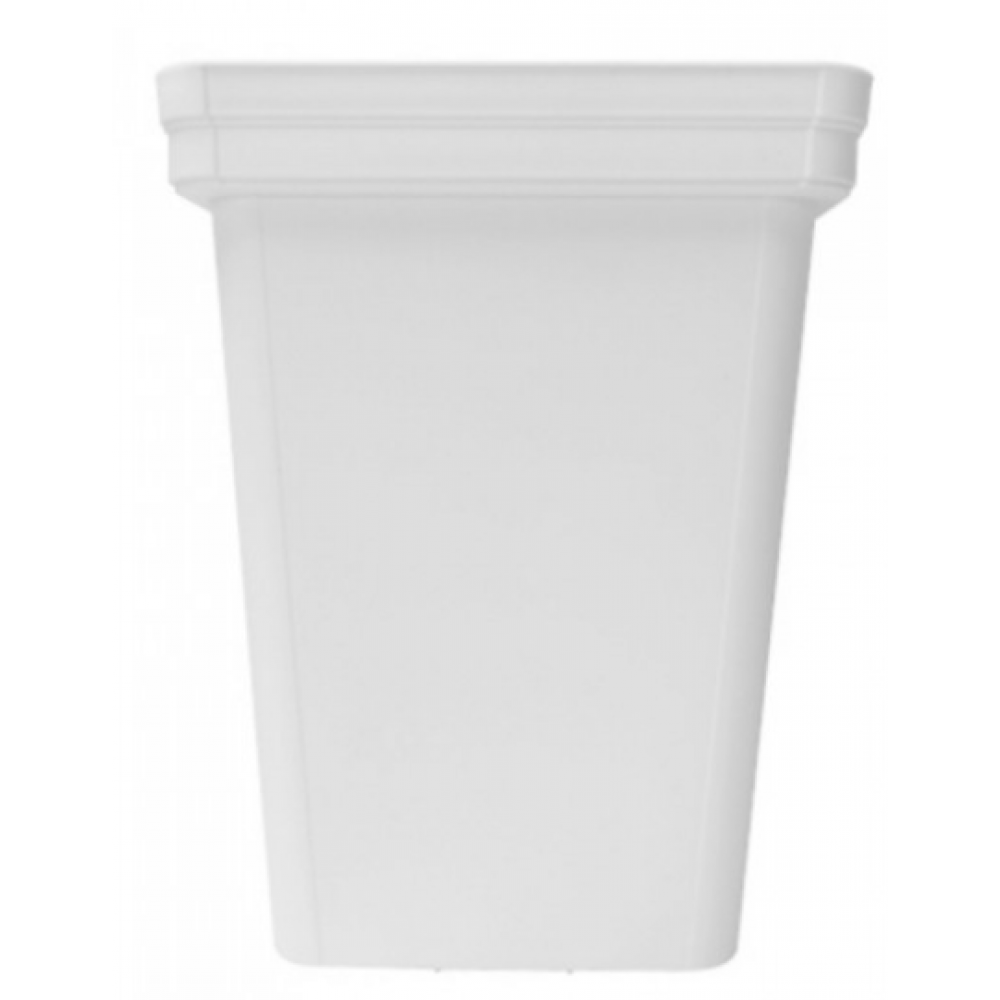 Maceta Anti-Estres Nb Cuadrada Blanca Todos los Tamaños